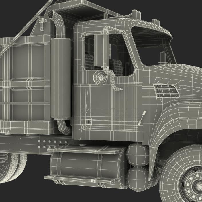 3D model Dump Truck Generic Rigged