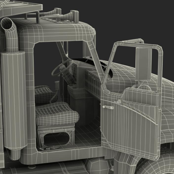 3D model Dump Truck Generic Rigged