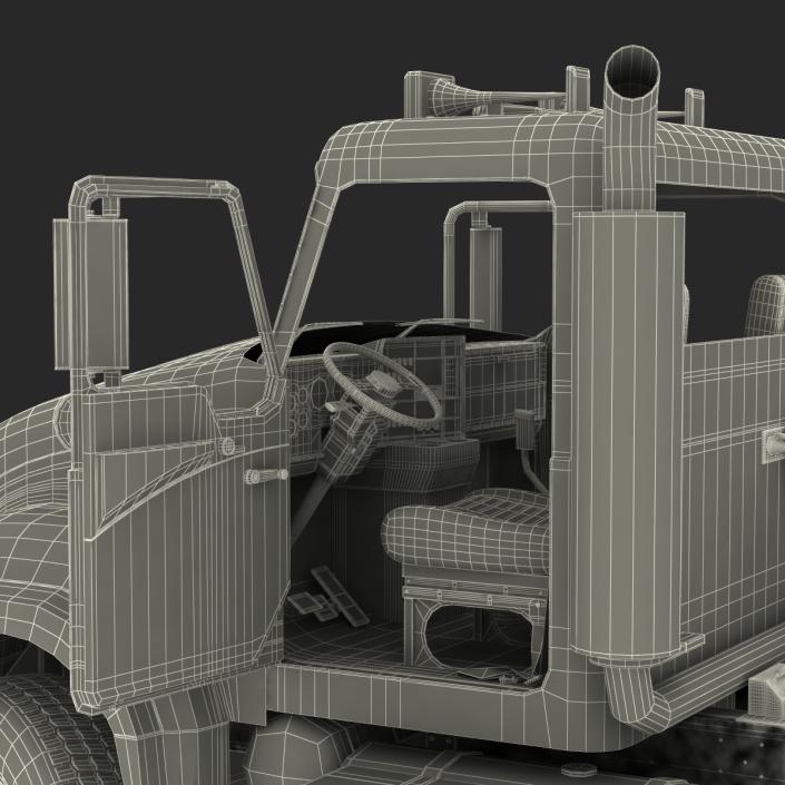 Truck Generic 2 Rigged 3D