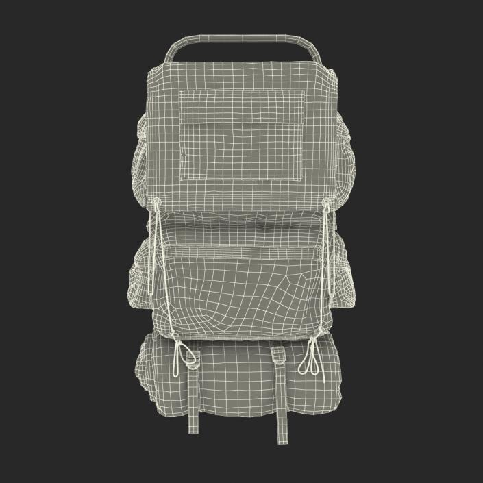 3D Camping Backpack 3 model