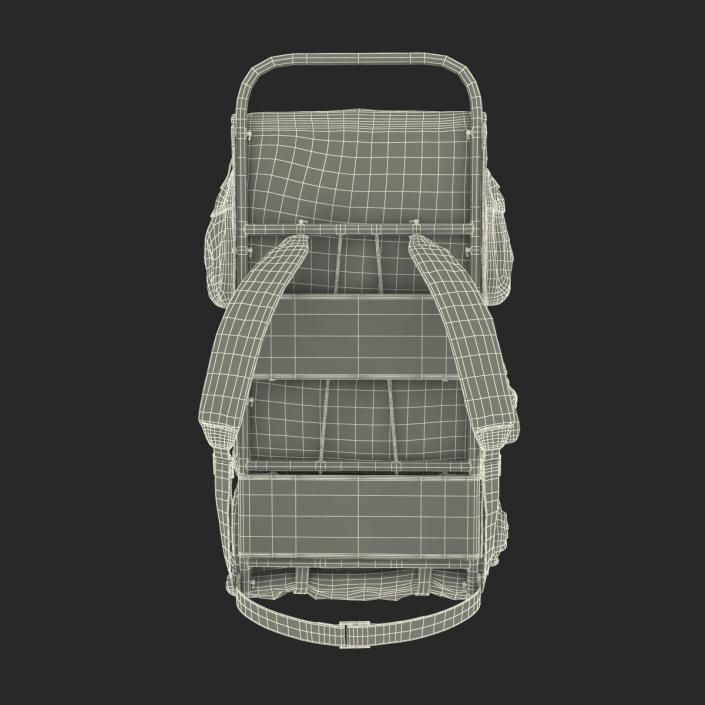 3D Camping Backpack 3 model