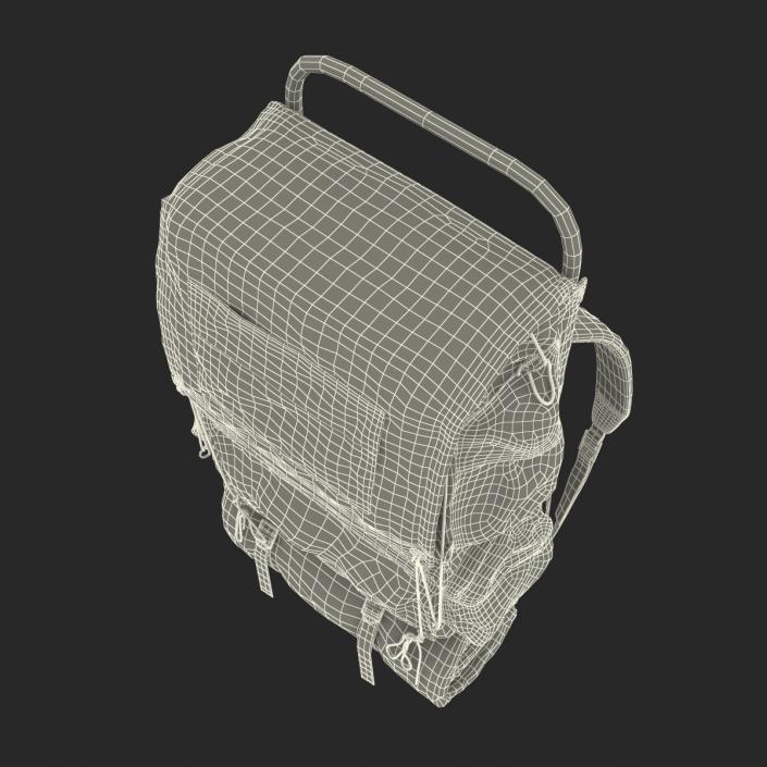 3D Camping Backpack 3 model