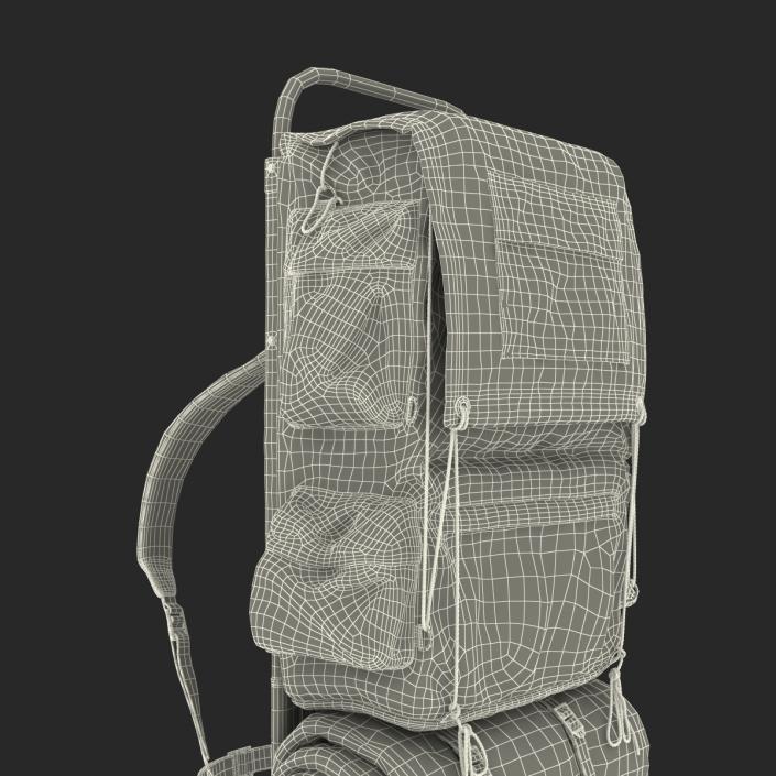 3D Camping Backpack 3 model