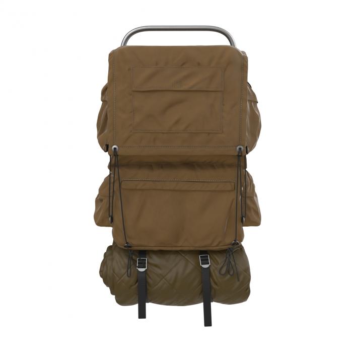 3D Camping Backpack 3 model