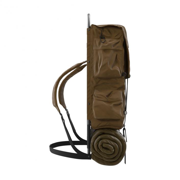 3D Camping Backpack 3 model