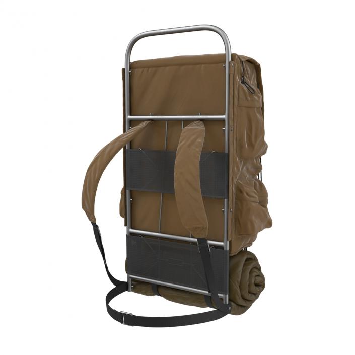 3D Camping Backpack 3 model