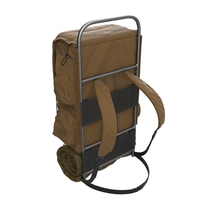 3D Camping Backpack 3 model