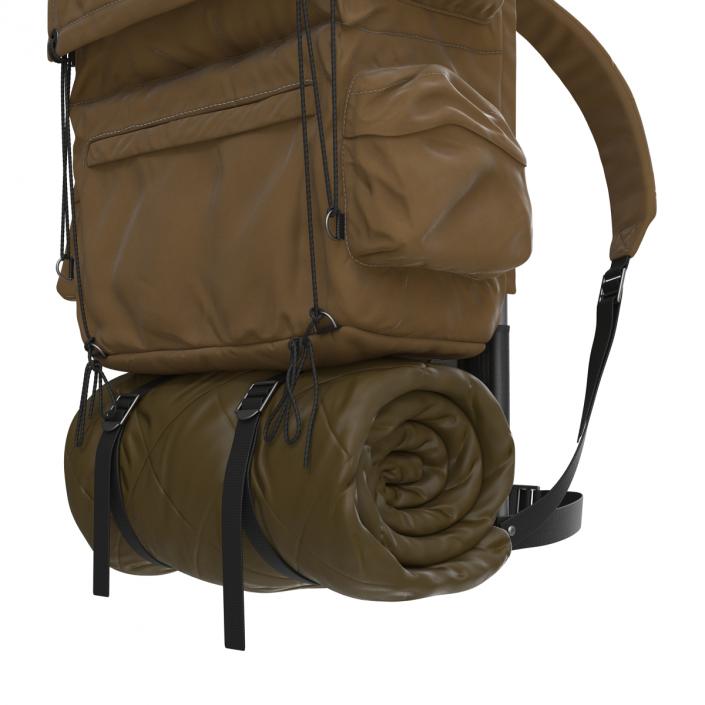 3D Camping Backpack 3 model