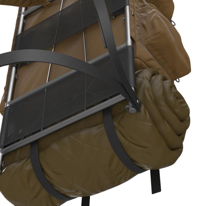 3D Camping Backpack 3 model