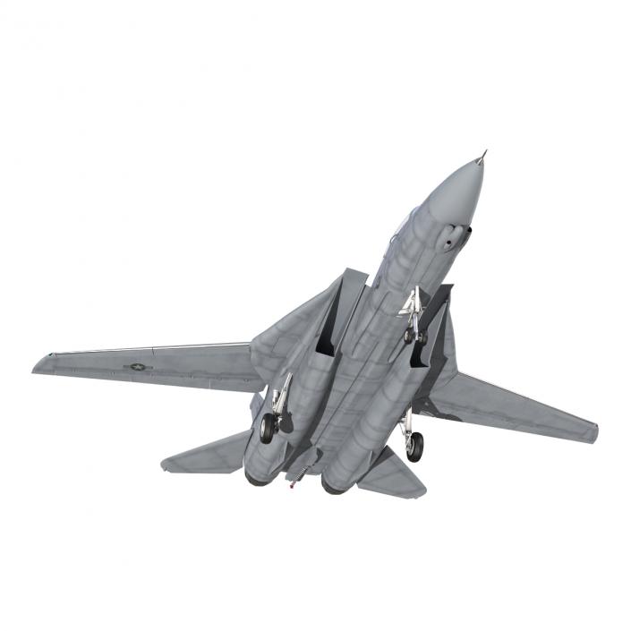 3D model F-14 Tomcat US Combat Aircraft