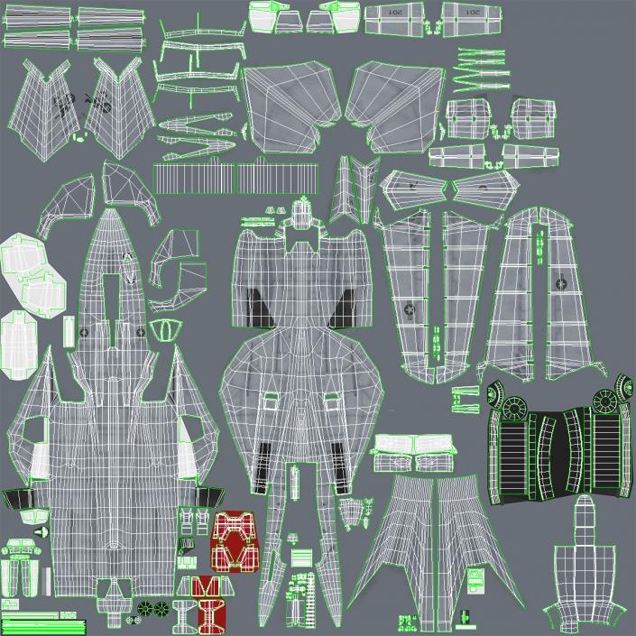 3D model F-14 Tomcat US Combat Aircraft