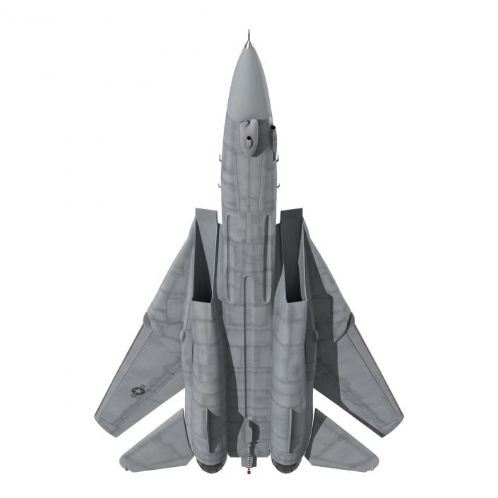 F-14 Tomcat US Combat Aircraft Rigged 3D