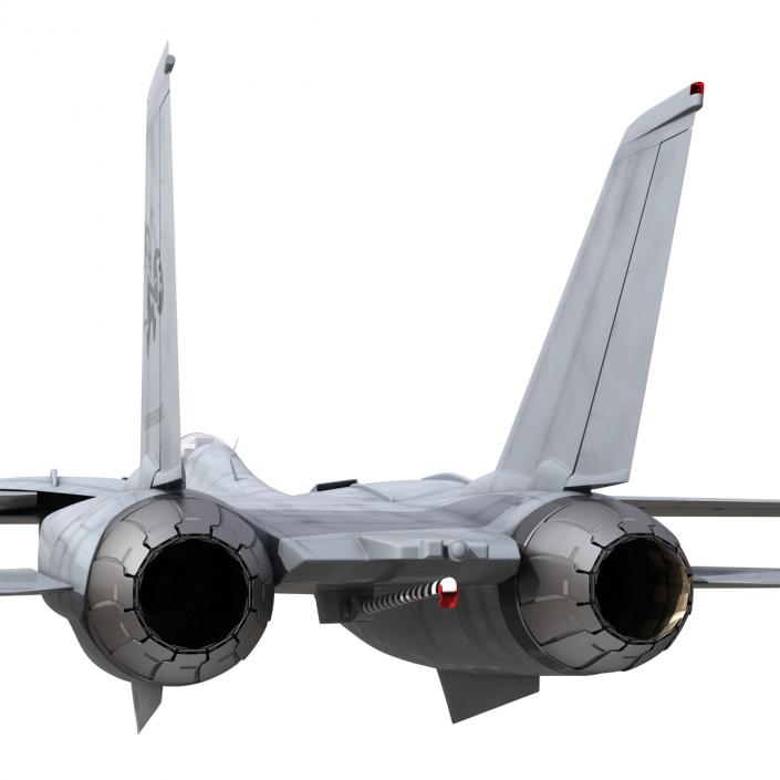 F-14 Tomcat US Combat Aircraft Rigged 3D