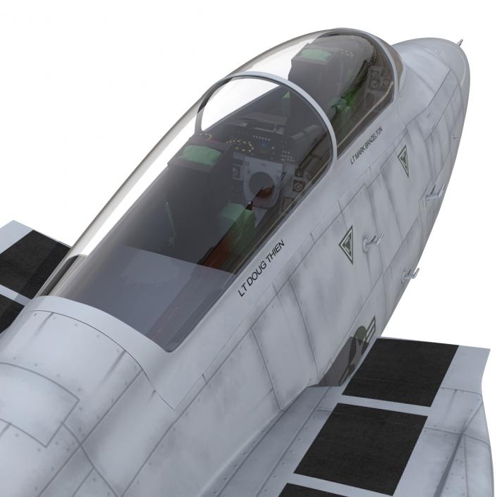 F-14 Tomcat US Combat Aircraft Rigged 3D