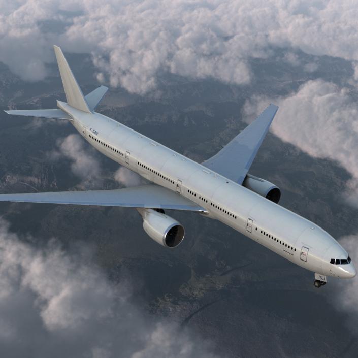 Boeing 777-300 Generic 3D