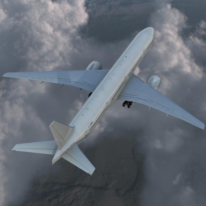 Boeing 777-300 Generic 3D