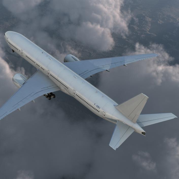 Boeing 777-300 Generic 3D