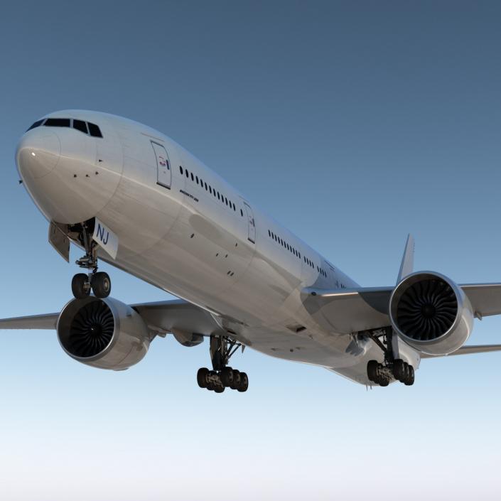 Boeing 777-300 Generic 3D