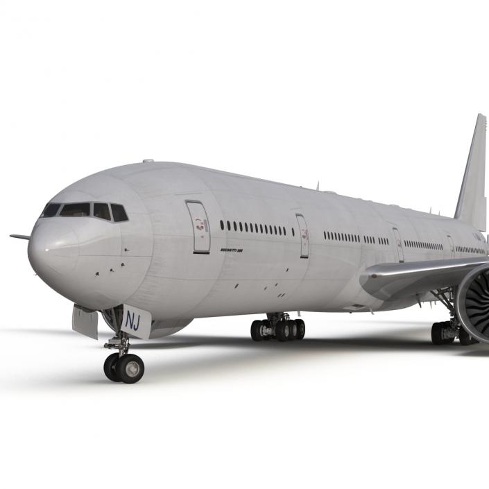 Boeing 777-300 Generic 3D