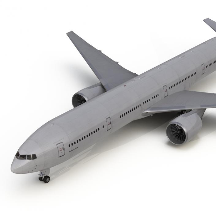 Boeing 777-300 Generic 3D