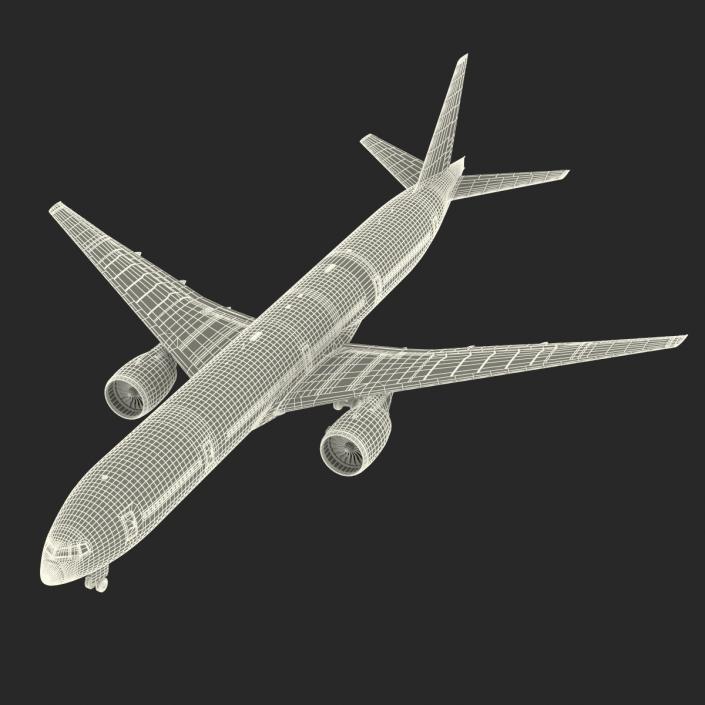 Boeing 777-300 Generic 3D