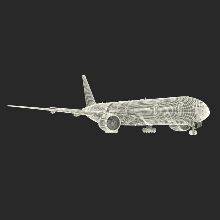 Boeing 777-300 Generic 3D