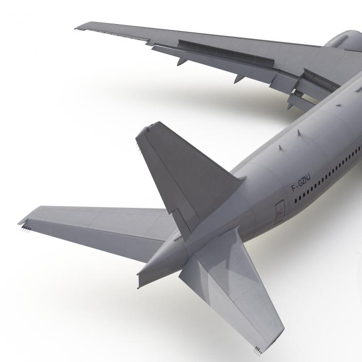 Boeing 777-300 Generic Rigged 3D model