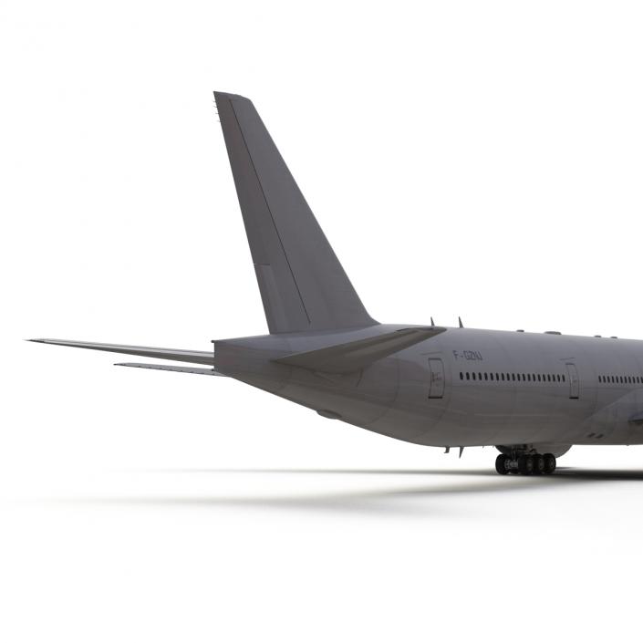 Boeing 777-300 Generic Rigged 3D model