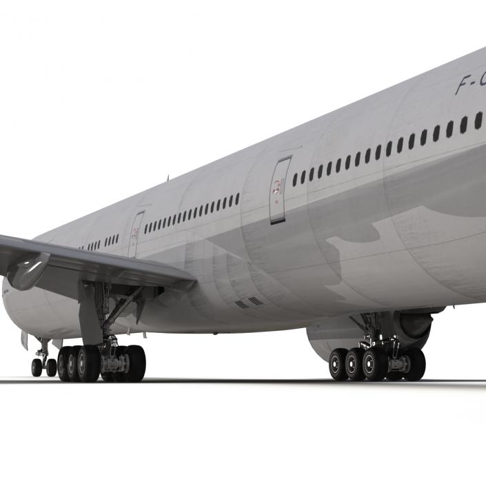 Boeing 777-300 Generic Rigged 3D model