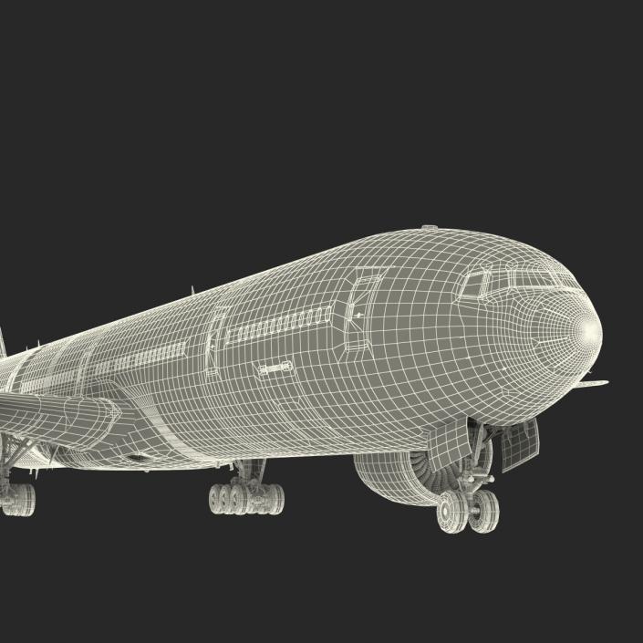 Boeing 777-300 Generic Rigged 3D model