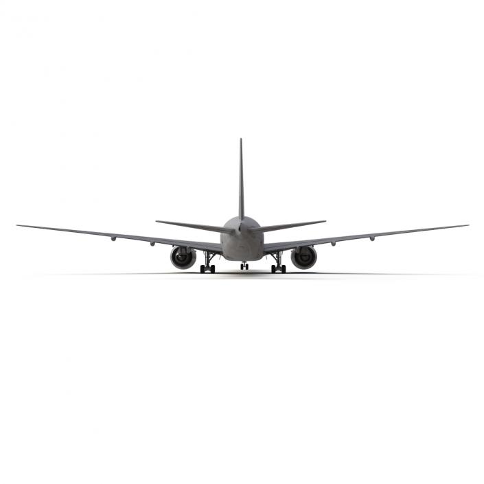 3D Boeing 777-300ER Generic Rigged