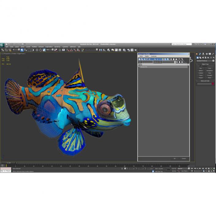 Mandarinfish 3D