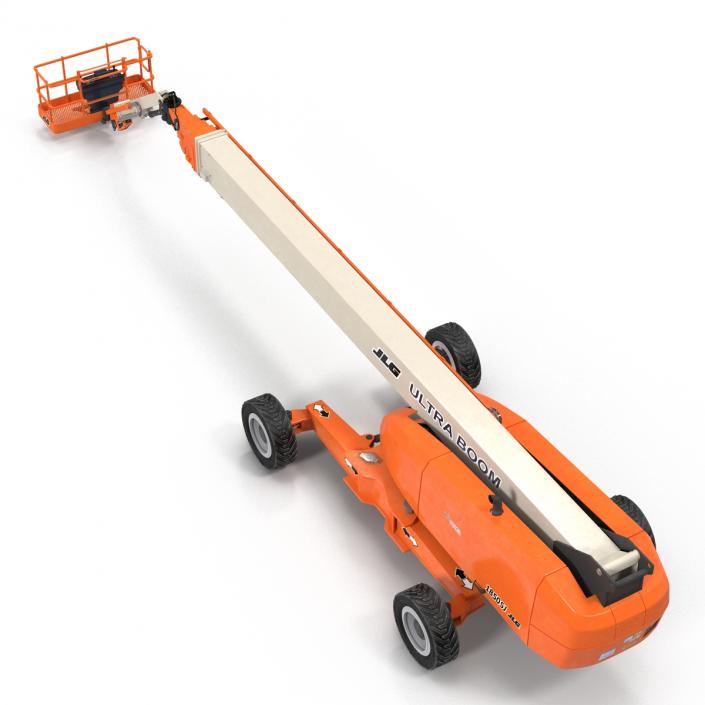 Telescopic Boom Lift JLG 1850 sj Rigged 3D model