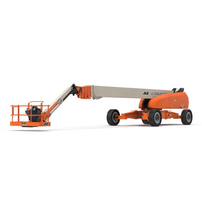 Telescopic Boom Lift JLG 1850 sj Rigged 3D model