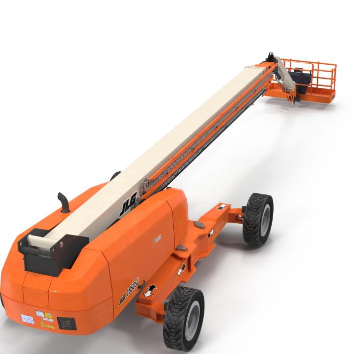 Telescopic Boom Lift JLG 1850 sj Rigged 3D model