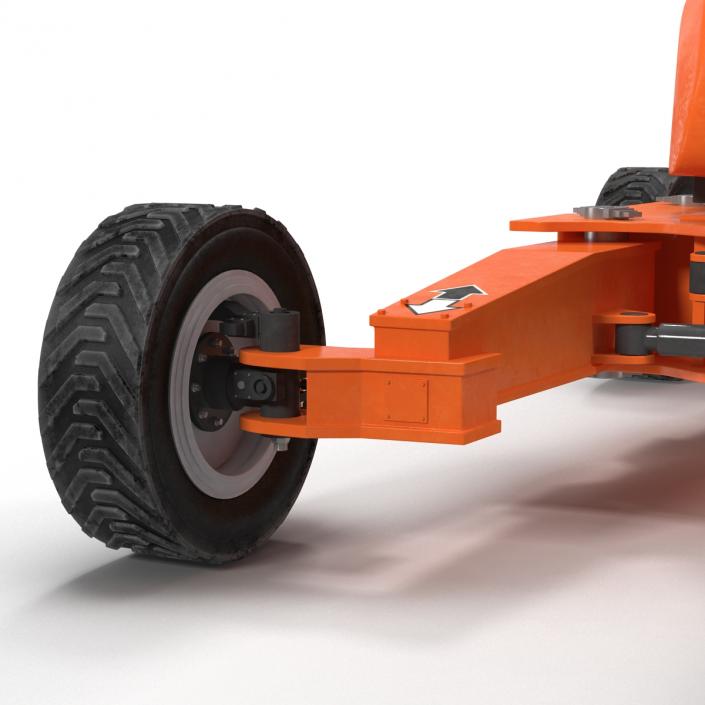 Telescopic Boom Lift JLG 1850 sj Rigged 3D model