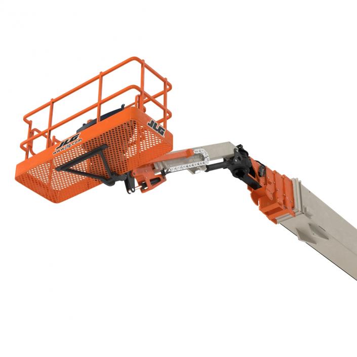 Telescopic Boom Lift JLG 1850 sj Rigged 3D model