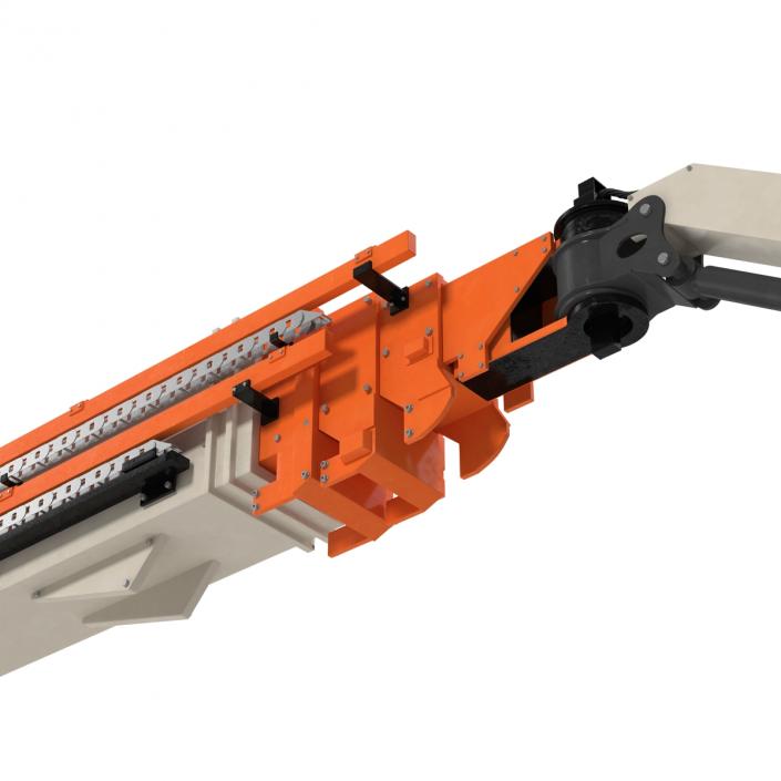 Telescopic Boom Lift JLG 1850 sj Rigged 3D model