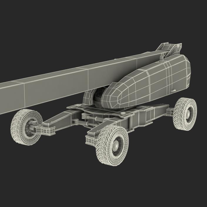 Telescopic Boom Lift JLG 1850 sj Rigged 3D model