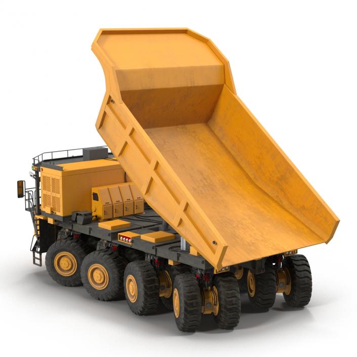 Mining Truck Rigged 3D model