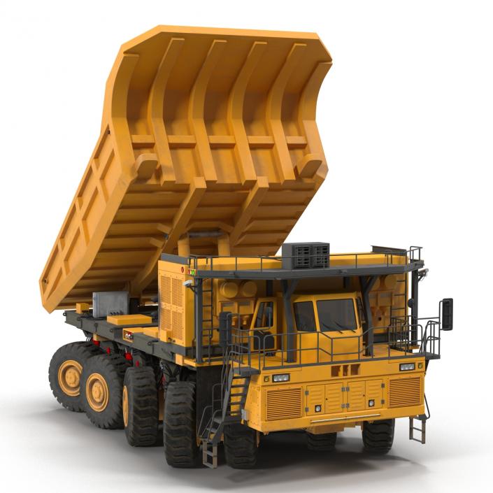 Mining Truck Rigged 3D model