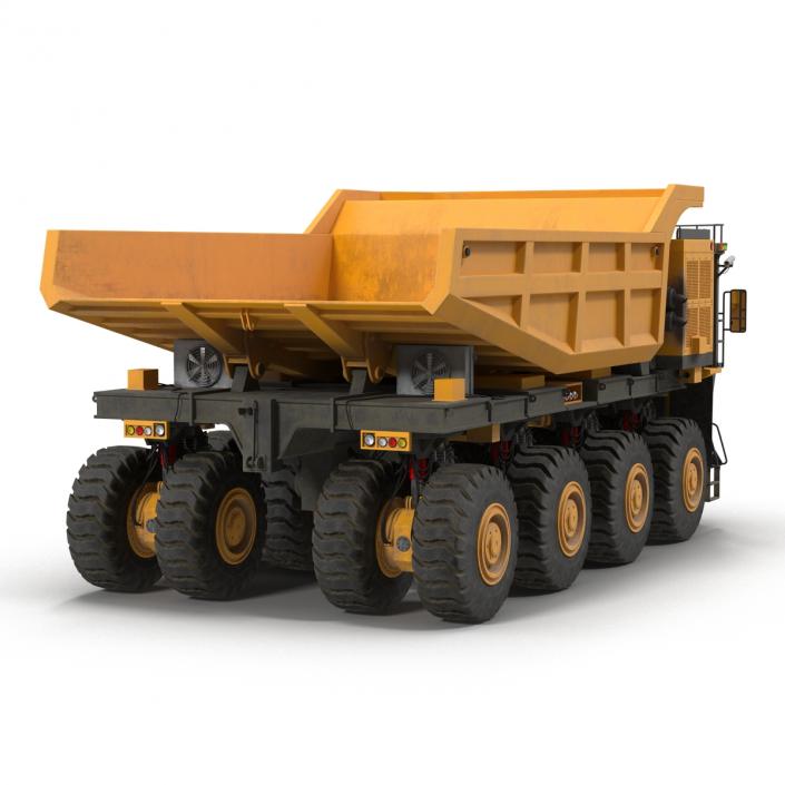 Mining Truck Rigged 3D model