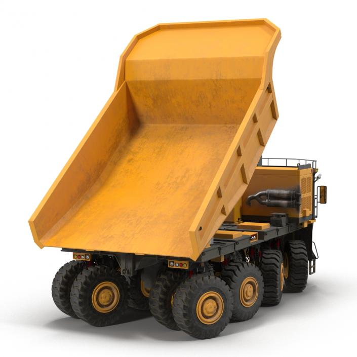 Mining Truck Rigged 3D model