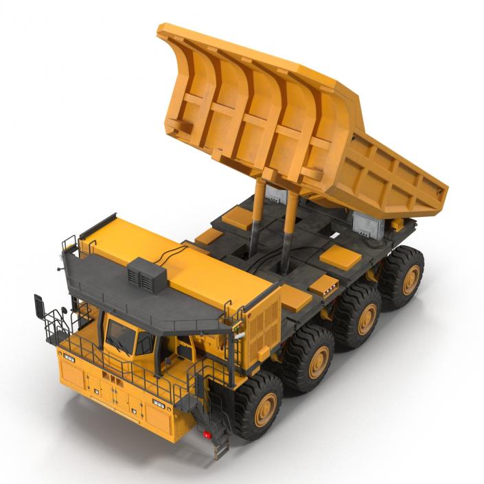 Mining Truck Rigged 3D model