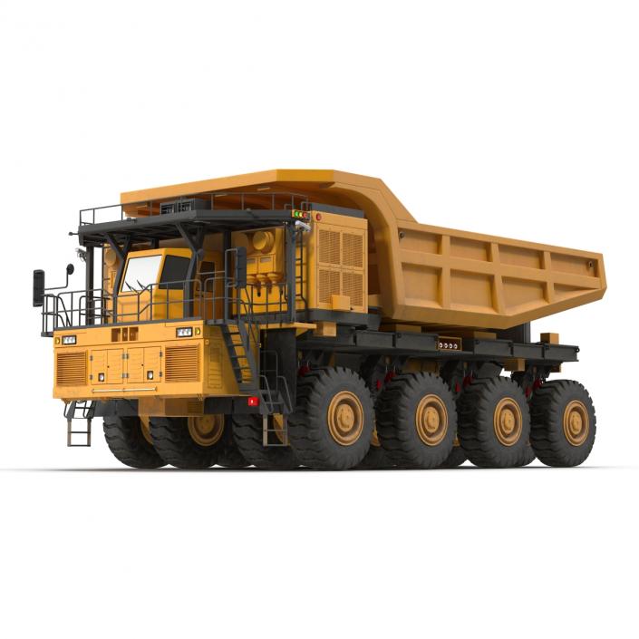 Mining Truck Rigged 3D model