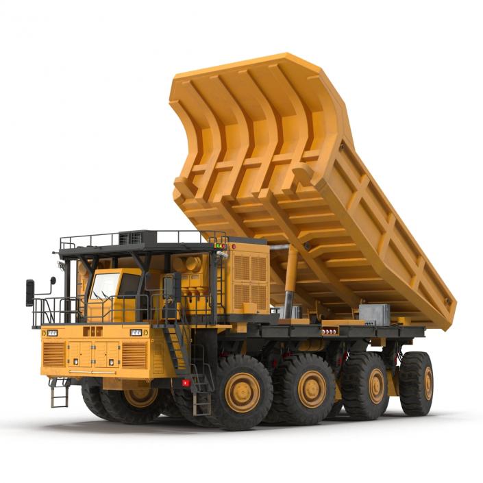 Mining Truck Rigged 3D model