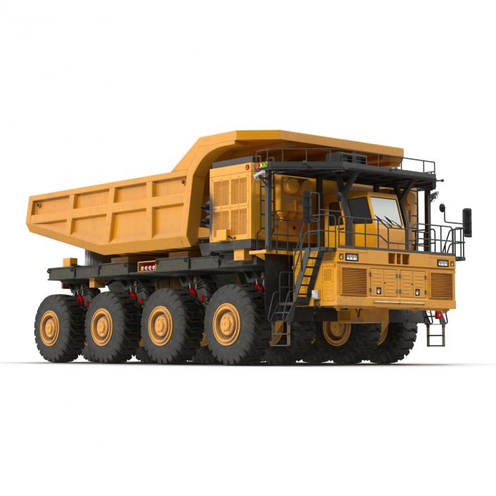 Mining Truck Rigged 3D model