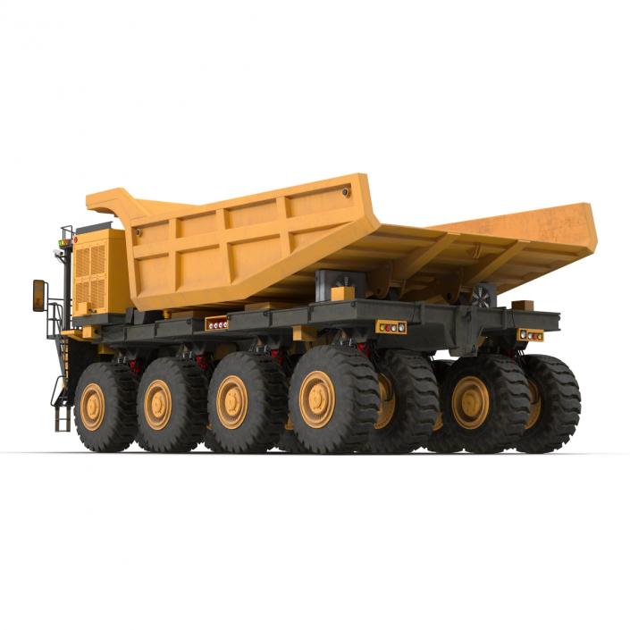 Mining Truck Rigged 3D model