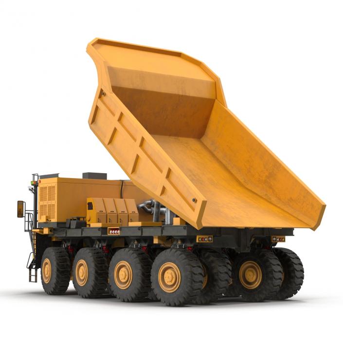 Mining Truck Rigged 3D model