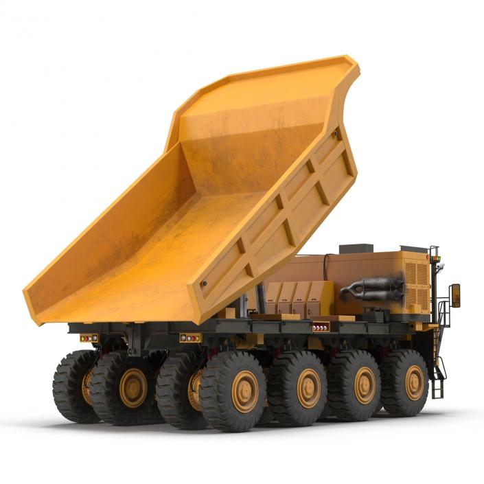 Mining Truck Rigged 3D model